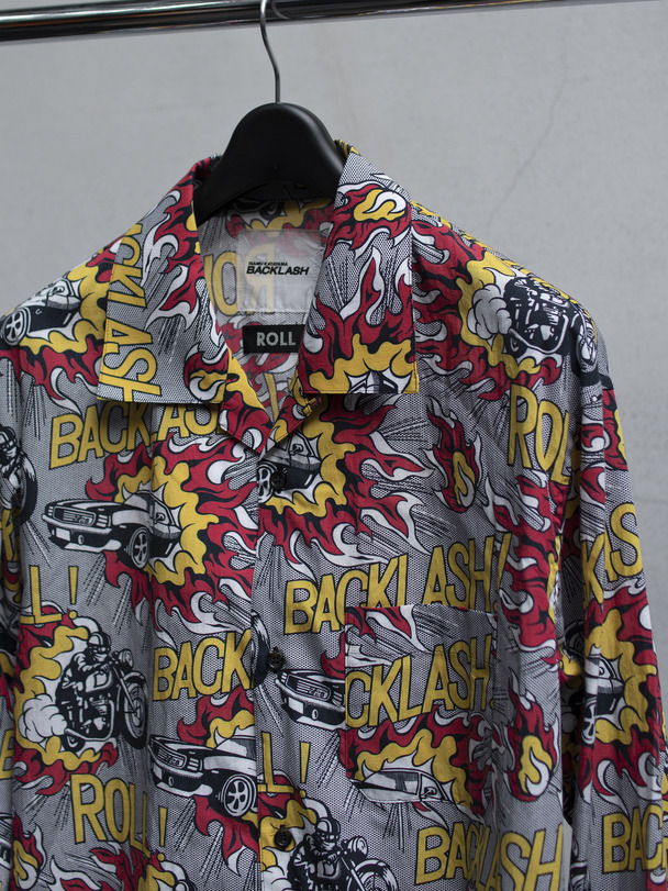 BACKLASH x ROLL Collaboration for 2023 A/W