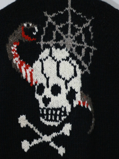 SKULL 'N' SNAKE COWICHAN SWEATER   PRODUCTS   ROLL
